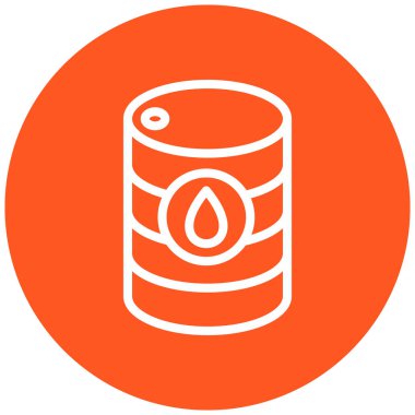 Fıçı. Web simgesi basit illüstrasyon