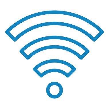 wifi simgesi vektör illüstrasyonu