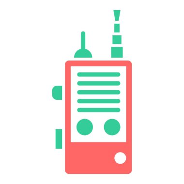 radyo simgesi vektör illüstrasyonu