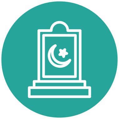 ramadan kareem simge vektör illüstrasyonu