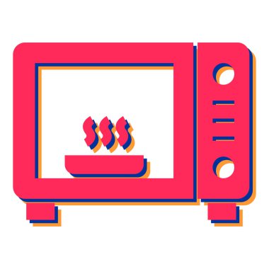 Mutfak aletleri ikon vektör illüstrasyon tasarımı