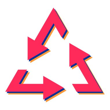 Oklar, ok, sembol, logo, iş, liderlik, soyut, vektör illüstrasyonu