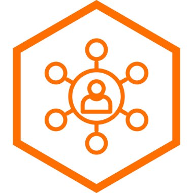 seo modern simgesinin vektör illüstrasyonu