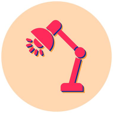 Lamba. Web simgesi basit tasarım