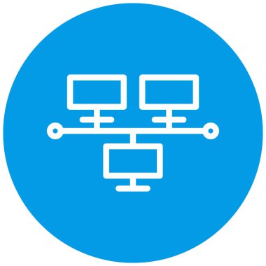 ağ paylaşımı. Basit resimleme