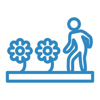 seo modern simgesinin vektör illüstrasyonu