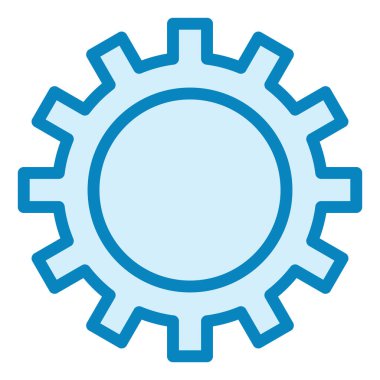 Ayarlar. Web simgesi basit tasarım 