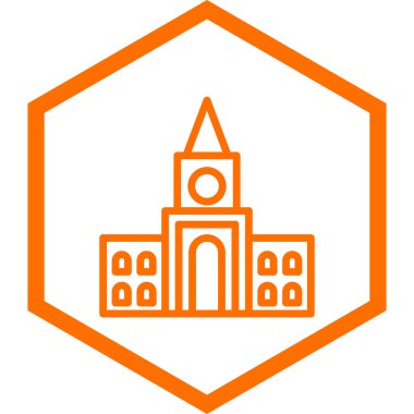 Yapı simgesinin vektör illüstrasyonu