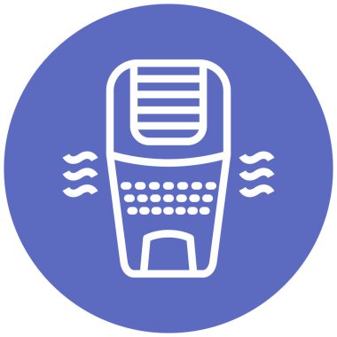 Modern b 'nin vektör illüstrasyonu eksik simgesi