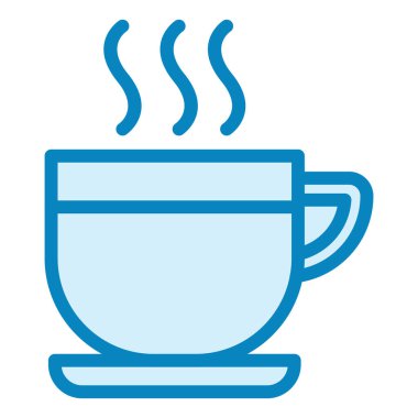 Çay. Web simgesi basit illüstrasyon