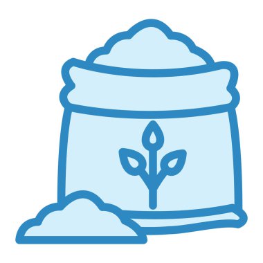 Gübre. Web simgesi basit tasarım