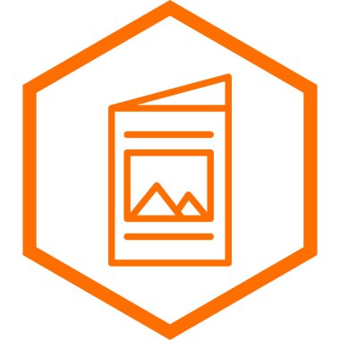 Bir dosya resminin vektör illüstrasyonu