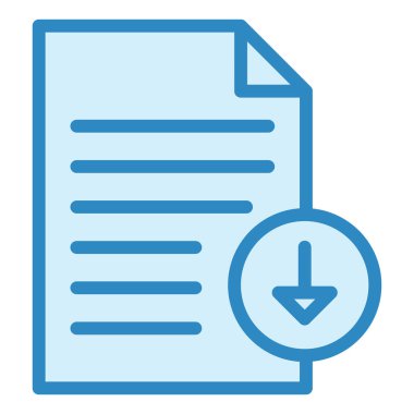 İndir. Web simgesi basit illüstrasyon 