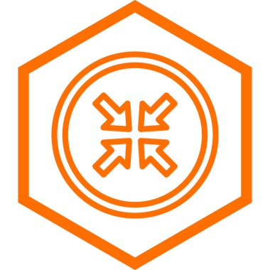 Beyaz arkaplanda izole edilmiş ok simgesinin çizimi