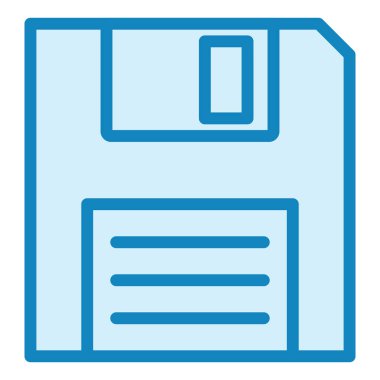 Modern simge vektör illüstrasyonunu kaydet