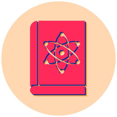 Kitap. Web simgesi basit illüstrasyon