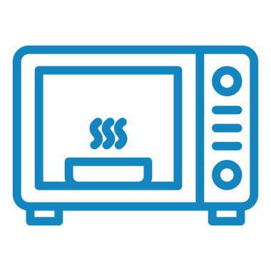 Fırın. Web simgesi basit illüstrasyon