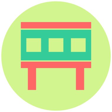 Skor tabelası. Web simgesi basit illüstrasyon