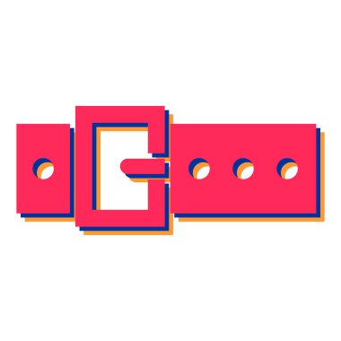 Modern b 'nin vektör illüstrasyonu gitar simgesinden yoksundur