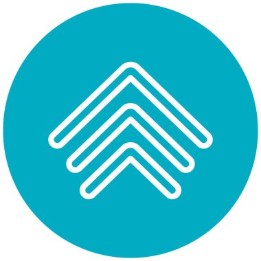 Ok. Web simgesi basit illüstrasyon