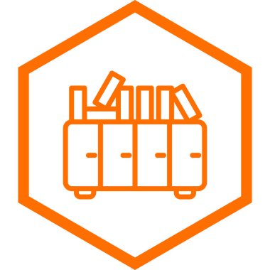 Modern eğitim ikonunun vektör illüstrasyonu