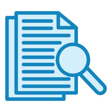 Arama simgesi vektör illüstrasyonu