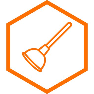 boya fırçası ikonu. vektör illüstrasyonu