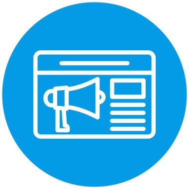 seo modern simgesinin vektör illüstrasyonu