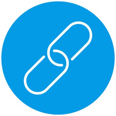 bağlantı simgesi vektör illüstrasyonu