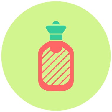 Sıcak Su simgesinin vektör illüstrasyonu