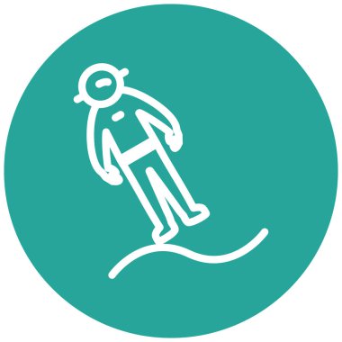 Bir adamın vektör illüstrasyonu