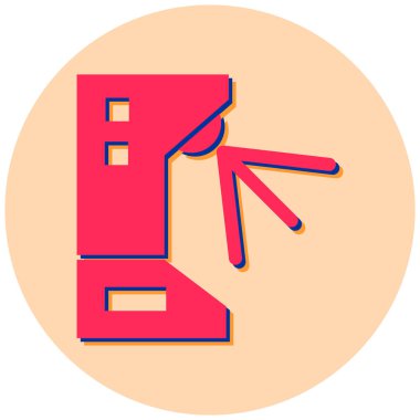 Bir mutfak havlusunun düz tasarımının vektör çizimi