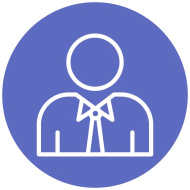 kullanıcı. Web simgesi basit illüstrasyon