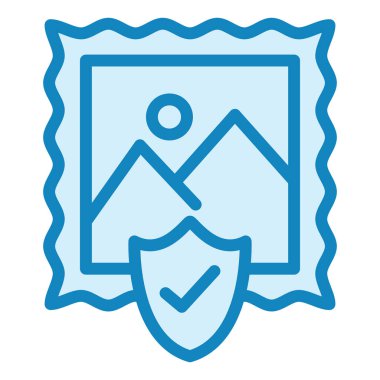 Modern simge vektör illüstrasyonunu onayla  