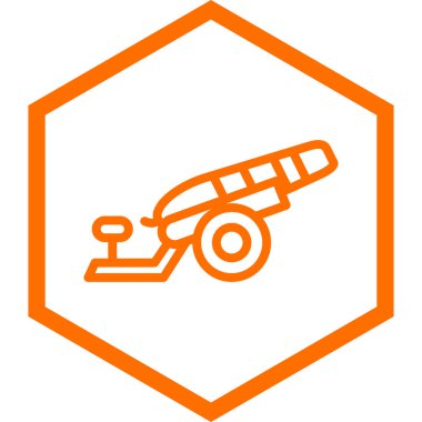 Modern simge işaretinin vektör illüstrasyonu