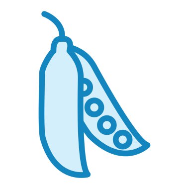 Bezelye. Web simgesi basit illüstrasyon 