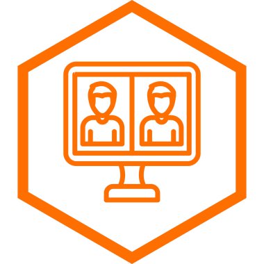 seo modern simgesinin vektör illüstrasyonu