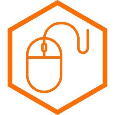 bilgisayar fare simgesi, vektör illüstrasyonu