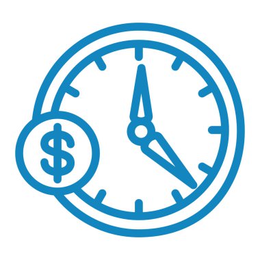 zaman yönetimi vektör simgesi