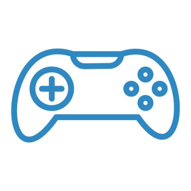 Oyun kolu. Web simgesi basit illüstrasyon