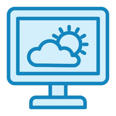 Tahmin simgesi, vektör illüstrasyonu