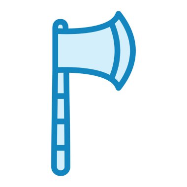 Balta. Web simgesi vektör illüstrasyonu