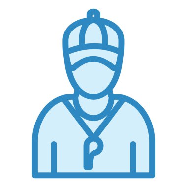 Koç modern simge vektör illüstrasyonu 