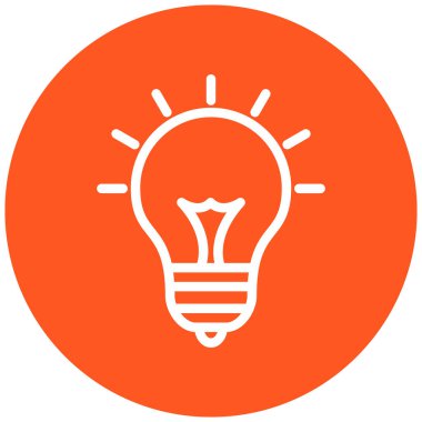 ampul vektör simgesi