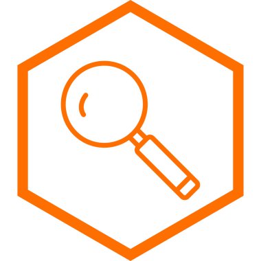 Ara. Web simgesi basit tasarım