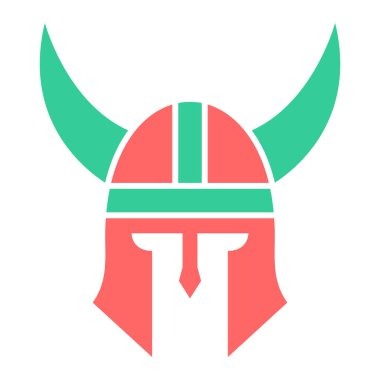 Sparta miğferinin vektör çizimi