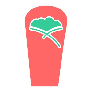 Gıda simgesinin vektör illüstrasyonu