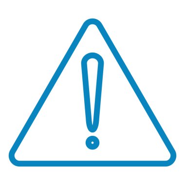 ünlem işareti simgesi, vektör illüstrasyonu