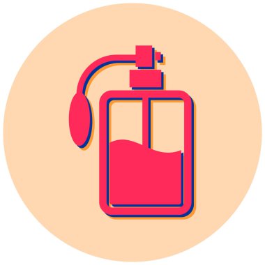 Parfüm. Web simgesi basit illüstrasyon