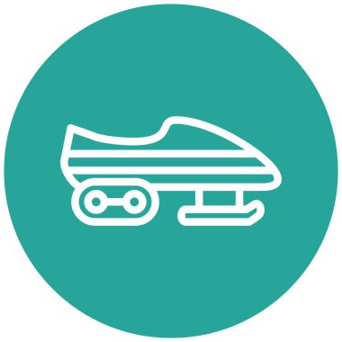 Kaykay. Web simgesi basit illüstrasyon